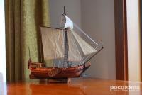 NIDALE Model Hobby sailboat model kit The Dutch royal yacht 1678 Ship wooden model English instruction