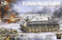 BT-028ชายแดน1/35 Pz.kpfw.iv L/70(A) ชุดอาคารชุดประกอบโมเดลภาพวาดกลาง