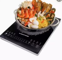 Smart home เตาแม่เหล็กไฟฟ้า Induction Cooker รุ่น IN-1500 พร้อมหม้อสแตนเลส