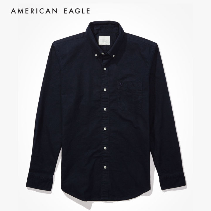 american-eagle-slim-fit-oxford-button-up-shirt-เสื้อเชิ้ต-ผู้ชาย-สลิม-อ็อกซ์ฟอร์ด-nmsh-015-2100-410
