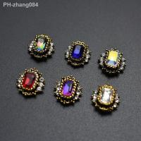 New 10pcs Crystal Bright strass Nail Rhinestone Alloy Nail Art Decorations Glitter DIY 3D Nail Jewelry Nail Stone Supply