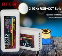 【☑Fast Delivery☑】 122cc store แสง Mi 2.4G 4-Zone Fut039เครื่องรับสัญญาณไร้สาย Rgbcct ตัวควบคุมไฟ Led Dimmer สำหรับ5050 3528 Rgb Cct แถบไฟ Led โคมไฟ