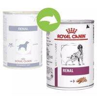 ส่งฟรีทุกรายการ จำนวน 12 กป. Royal canin Renal 420 กรัม อาหารไตสำหรับสุนัขแบบกระป๋อง หมดอายุ 23/11/23