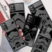 {OLI STUDIO} เคสโทรศัพท์มือถือใสหรูหราสำหรับ Samsung Galaxy Note 20 Ultra 10 Plus 8 9 S22 Ultra 5G S21 Note8 Darth Vader สตาร์วอร์ส Coque