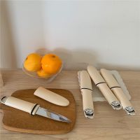 ✜ Kitchen Utensils Potato Peeler Ins Simple Fruit Scraper Stainless Steel Portable Dormitory Household Fruit Knife