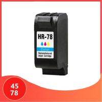 สีที่เข้ากันได้กับ HP45สำหรับหมึก HP78ตลับหมึกสำหรับ HP HP 45สำหรับ Hp 78 1220c Deskjet 3820 3822 6122 6127 930c 932c เครื่องพิมพ์940c