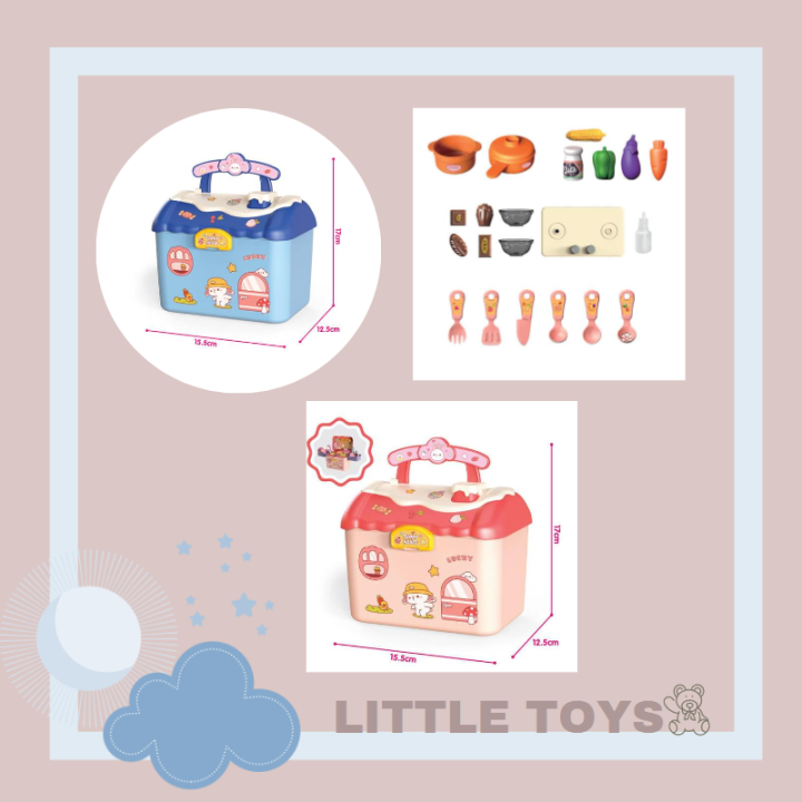 little-toys-ชุดห้องครัวเด็ก-เครื่องครัวเด็ก-ชุดครัวของเล่น-ของเล่นเด็กครัว-ชุดครัวของเล่นเด็ก-พร้อมส่ง