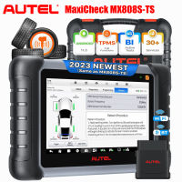 Autel MaxiCheck MX808S-TS OBD2 เครื่องสแกน แบบเต็มระบบ,OBD2 Scanner,เครื่องมือการเรียนรู้การเขียนโปรแกรม TPMS,เครื่องมือวิเคราะห์แบบสองทิศทาง, การทดสอบที่ใช้งาน, บริการ 30+, FCA Auto Auth