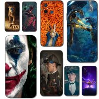 For xiaomi Redmi 12C 11A Case Phone Back Cover Soft Silicone Protective Black Tpu Case Movies Funda