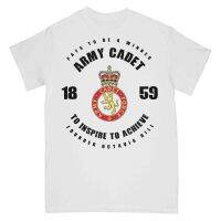 JHPKJPays To Be A Winner Army Cadet Force Printed Mens Printed T-Shirt Premium Cotton Short Sleeve O-Neck Mens Tshirt S-3XL 4XL 5XL 6XL