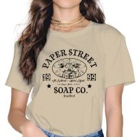 Paper Street Soap Co Tshirts Fight Club The Narrator Film Gothic Vintage Clothing Loose Cotton Graphic Short Sleeve