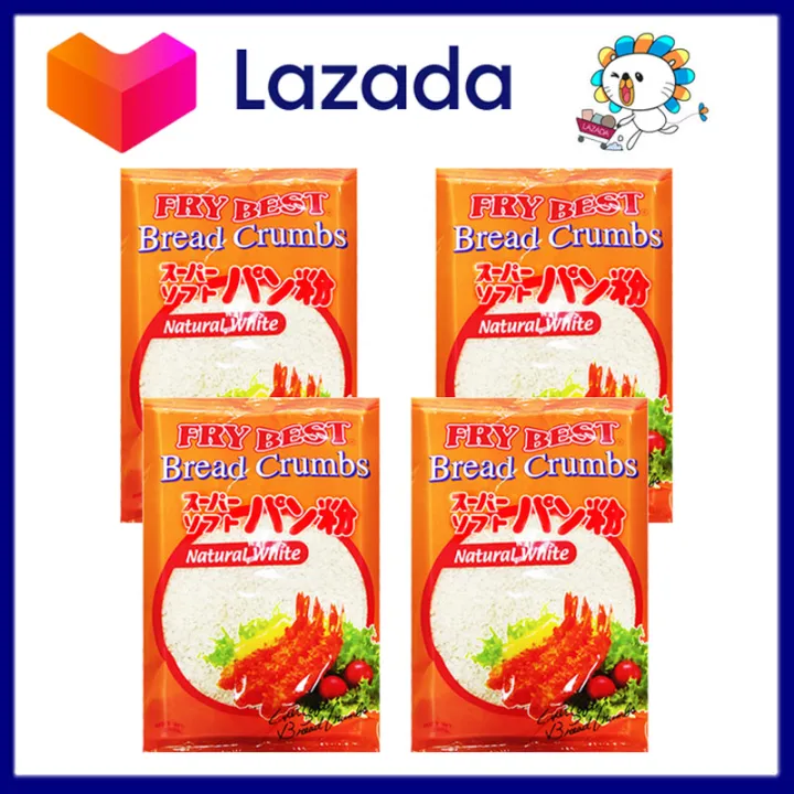 Fry best bread crumbs 230g x 4 packs Lazada PH