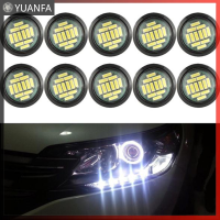 【Flash Sale】 ไฟ LED สีขาว1x DC 12V 5W ไฟตานกอินทรี LED ไฟสำรอง DRL ไฟรถยนต์อัตโนมัติ