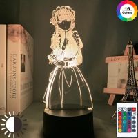 Komi Can 39;t Communicate Anime Table Lamp for Kids Bedroom Decoration Nightlight Touch Sensor Color Changing Night Light Komi Gift