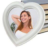 [Chujian home furnishing]  Heart Mirror Decor กระจกแต่งหน้าตกแต่งกระจกแต่งหน้าที่ทนทานสดใสสำหรับวัยรุ่นนักศึกษาห้องนอนและหอพัก