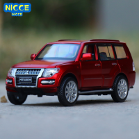 Nicce 1:32 Mitsubishi PAJERO Alloy Car Model Diecasts Metal Toy Vehicles Car Model Sound and Light Collection Kids Toy Gift F190