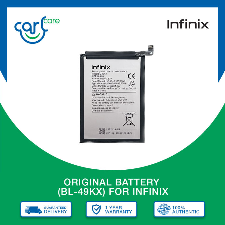 infinix note 12 g96 battery