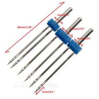 New 3Pcs Double Twin Needle Sewing Machine Needles Pins Clothing Decor Needlework Craft Size 2.0/90 3.0/90 4.0/90 AA7364 Sewing Machine Parts  Accesso