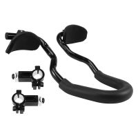 Aluminium Alloy Bicycle MTB Alloy Triathlon Aero Rest Handle Bar Handlebar Clip on Tri Bars Bicycle Component Parts Accessories