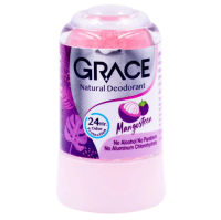 Grace Roll-On Alum Mangosteen Peel Formula 70 g. เกรซ โรลออนสารส้ม สูตรเปลือกมังคุด