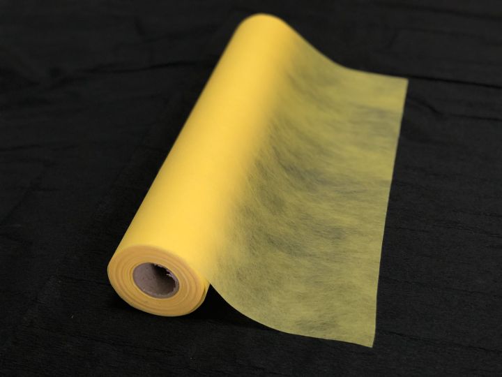 กระดาษสา-สีเหลือง-ตราไม้เลื้อย-กว้าง-50-ซม-ยาว-30-หลา-นำเข้าจากเกาหลี-เน้นคุณภาพ