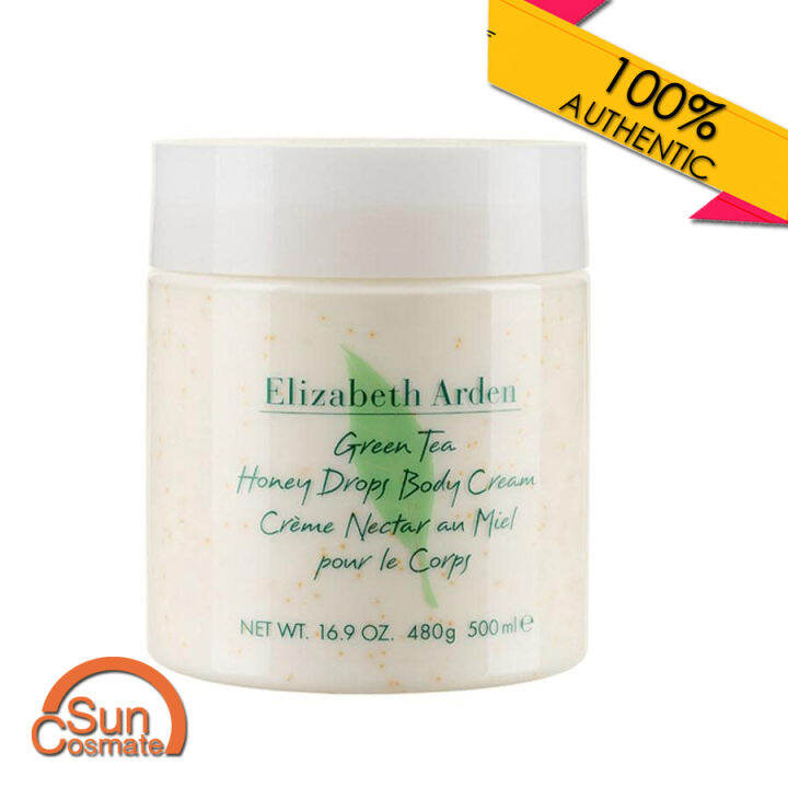 ELIZABETH ARDEN Green Tea Honey Drops Body Cream 500 ml Lazada.co.th
