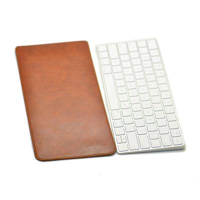Arrival selling ultra-thin super slim sleeve pouch cover microfiber leather laptop sleeve case only for Apple Magic KeyBoard 2 Keyboard Accessories