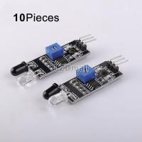 10pcs IR Infrared Obstacle Avoidance Sensor Module for Arduino Smart Car Robot 3-wire Reflective Photoelectric New