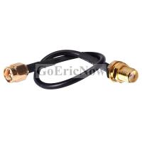 ¤ 5 pcs RF Coax SMA Male To SMA Female Plug RF Pigtail Coaxial Jumper Cable RG174 30CM Test Cable Connector