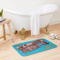 Vintage Hawaii Five OBath Mat Bathroom Floor