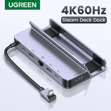 Shop Ugreen Usb C Hub 6-in-1 Docking Station Stand With 4k 60hz Hdmi 100w  Power Delivery 3 Usb 3.0 Ports Rj45 For Steam Deck, Nintendo Swich, Laptop,  Tablet, Phone online - Jan