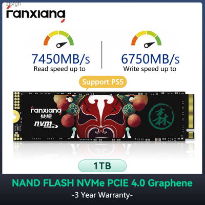 FANXIANG 7400MB/S SSD 2280 M.2 NVMe 1TB สถานะของแข็งฮาร์ดดิสก์ PCIe 4.0X4 2280 SSD ไดรฟ์สำหรับ PS5แล็ปท็อปเดสก์ท็อป S790 Zlsfgh