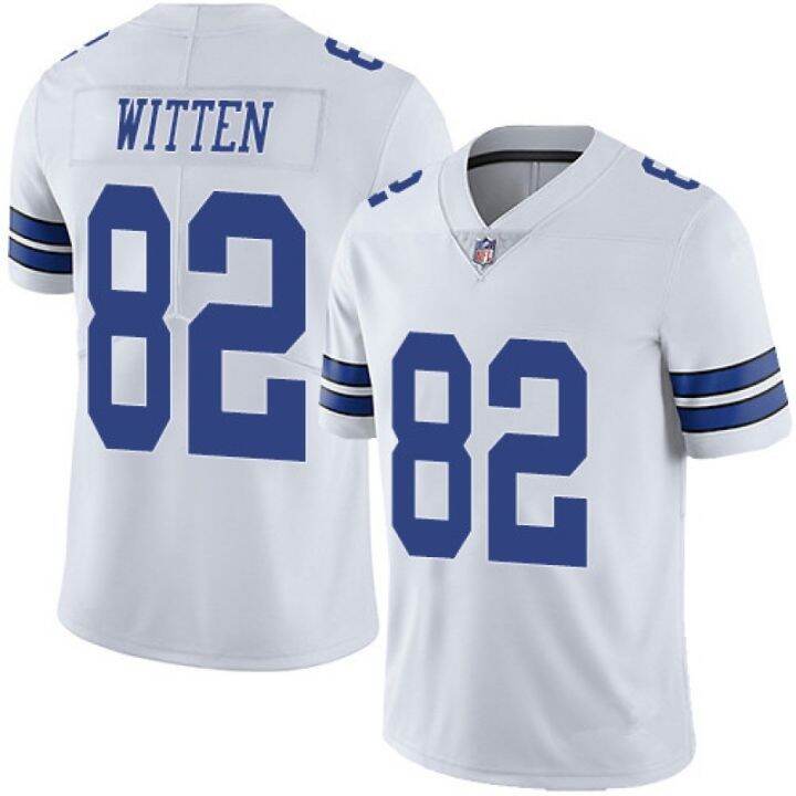 NFL COWBOYS rugby jersey Dallas Cowboys No. 82 WITTEN jersey men's ...