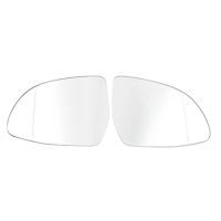 1Pair Heated Rearview Mirror Glass Lens Parts Accessories for BMW X3 G01 X4 F26 G02 X5 F15 G05 X6 F16 G06 2013-2020 Side Door Wing Mirror