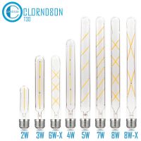 ■✲✼ CLORNDSON Vintage T30 Retro LED Filament Bulbs 6Watts 8Watts Led Tube E27/E26 110V 220V Tube Bulbs Lamp For Chandelier Lighting