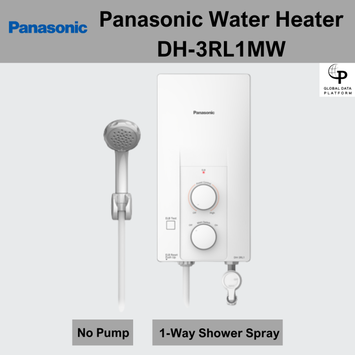 Panasonic Water Heater DH3RL1MW No Pump Lazada
