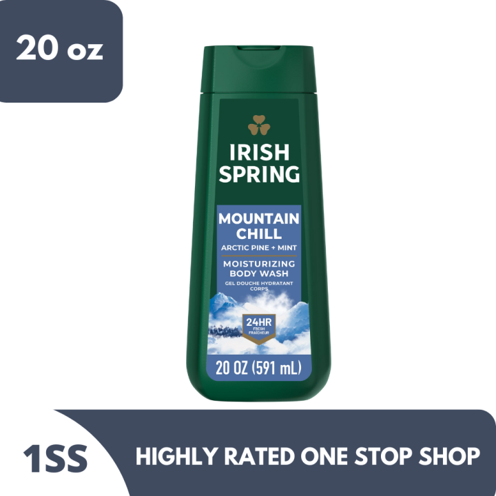 Irish Spring Mountain Chill Body Wash 20 oz Lazada PH