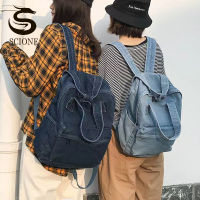 Wanita Denim Ransel Wanita Fesyen Mudah กระเป๋าผู้หญิง,กระเป๋าเป้สะพายหลัง XA259M