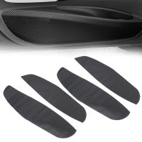 4 Pcs Car Front Rear Door Anti Kick Pad Protection Cover Trim For BMW F30 3Series 2013 2014 2015 2016 2017 2018 2019