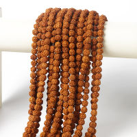 108Pcs Vajra Bodhi Rudraksha ลูกปัดสำหรับทำเครื่องประดับสมาธิ Mala สวดมนต์ทิเบตสำหรับสร้อยคอสร้อยข้อมือ Accessories