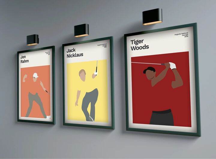 pop-nordic-golf-legend-sport-player-poster-aesthetic-canvas-painting-minimalist-wall-art-picture-travel-living-room-home-decor-towels