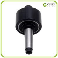 CUFEI MT1 เครื่องช่วยจัดการสต็อก tailstock สำหรับงานไม้ สีดำสีดำ เหล็กอัลลอยด์ ที่จับเครื่องมือกลางแบบหมุน ทนทานต่อการใช้งาน โลหะทำงานกลึงเครื่องมือติดผนัง เครื่องมือกลึงโลหะ