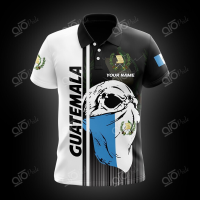 A new Guatemala 2023 arm jacket Skull Scarf flag Polo POLO shirtsize: xs-6xl fashion New polo shirt