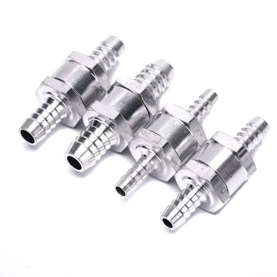 ❒▤ One Way 6mm 8mm 10mm 12mm 4 Size Valves Aluminium Alloy Fuel Non Return Check Valve One Way Fit Carburettor Wholesale Price