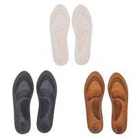 4D Suede Memory Foam Orthotic Insole Arch Support Orthopedic Soft Insoles Shoe Pads cutable