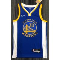 【Hot pressed】2 styles 2022 new NBA jersey Golden State Warriors 30 Curry blue V-neck 75th basketball jersey