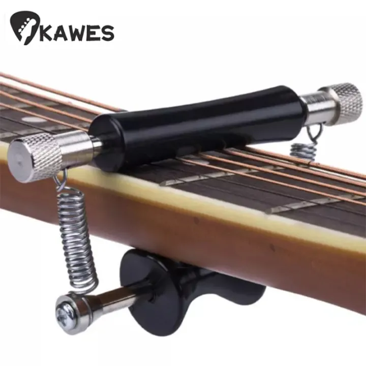KAWES Guitar Rolling Glider Capo Rolling Guitar Capo Easy Sliding Up