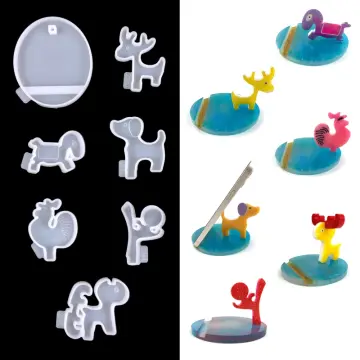 iSuperb 2 Pack Animal Resin-Mold DIY Epoxy Resin Casting Silicone,Model for  Making Jewelry DIY Pendant Crafts (2pcs)
