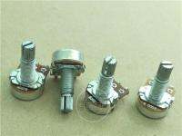 【CW】 3pcs guitar instrument 148 type single potentiometer A500K A250K / handle with thread length 20MM knurled shaft