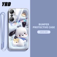 YBD2023ใหม่3Dลูกกวาดเคสโทรศัพท์สำหรับหญิงสาวน่ารักสำหรับ Infinix Hot 20 4G เคสกล้องมีความแม่นยำเคสโทรศัพท์ X6826 X6826B X6826C ยอดนิยมฝาครอบรูปแบบน่ารักพร้อมฟรีสายคล้อง